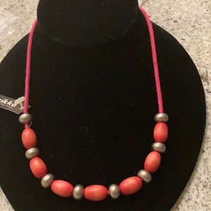 Adjustable cord necklace